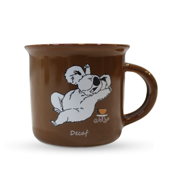 51863 Front of Espresso Mug Decaf Koala