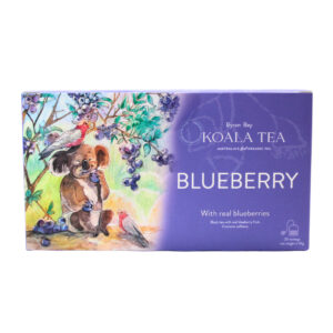 61644 Front On Side of Blueberry Tea Koala Collection box