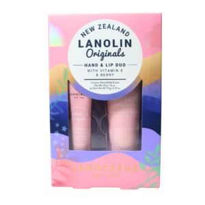 Lanolin Hand and Lip Set with Vitamin E and Berry