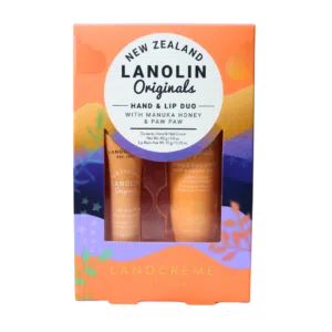 Lanolin Hand and Lip Set with Manuka Honey and Paw Paw