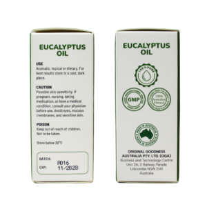 91817 Australian Eucalyptus Oil 10ml Information On Sides