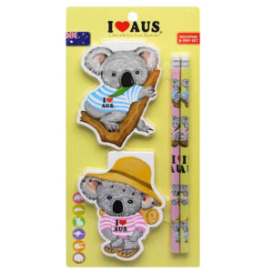 Koala Notebook Pencil Twin Pack