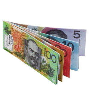 Australian Money Notepad