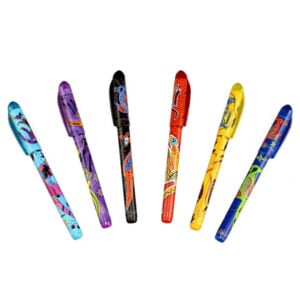 Colourful Kangaroo Pens 6 Pack