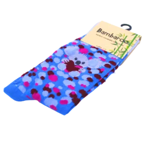 18511 Angle Koala Heart Bamboo Socks