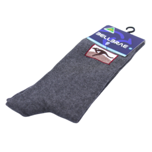 18526 Angle Charcoal Kangaroo Square Socks