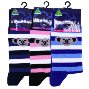 Stripe Koala Socks