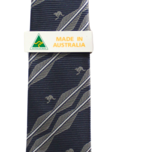 18587 Close Up of Charcoal Kangaroo Tie