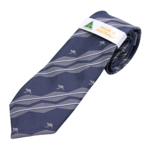 Charcoal Kangaroo Tie