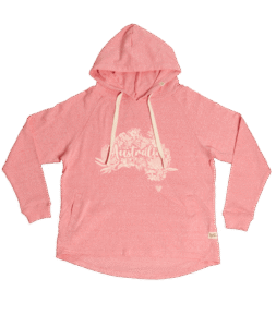 Coral Floral Women's Hoodie