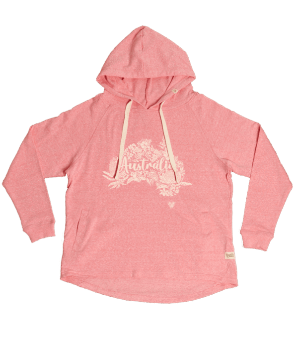 43497 Coral Floral Women's Hoodie