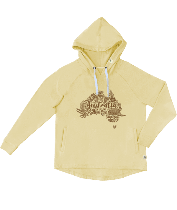 43790 Honey Floral Women's Hoodie