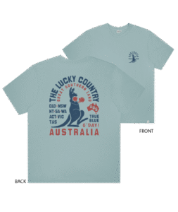 Light Blue Luckyroo Men's T Shirt