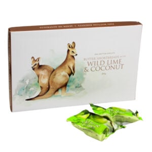 61027 Shortbreads with Wild Lime & Coconut 200g Angle