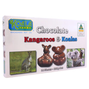 61095 Chocolate Kangaroos and Koalas Angle