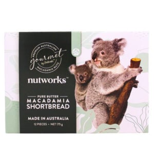 Macadamia Shortbread Biscuits 175g