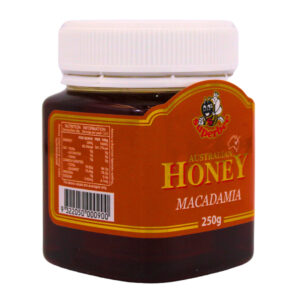 61253 Australian Made Macadamia Honey at Angle