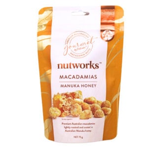 Australian Made Nutworks Manuka Honey Macadamias 75g