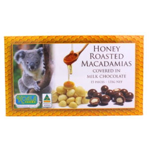 Honey Roasted Chocolate Macadamias 135g