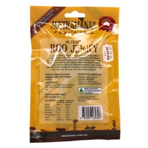 61706 Back of Australian Outback Kangaroo Jerky 40g