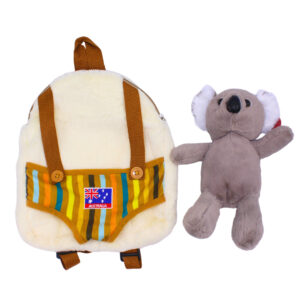 10022 Teddy from Koala Toy Plush Backpack