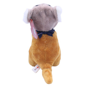 10056 Back of Kangaroo In Koala Hat Plush Toy