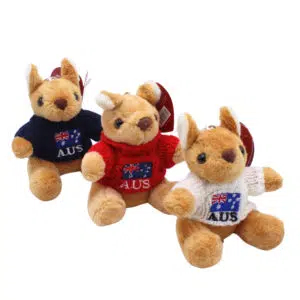 Kangaroo in Jumper Plush Keyring