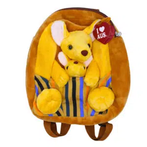 Kangaroo and Joey Plush Backpack