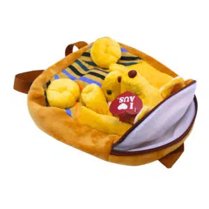 10108 Zipper from Kangaroo and Joey Plush Backpack