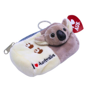 10116 Side of Koala Plush Coin Bag