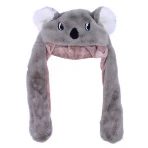 Koala Moving Ears Plush Hat
