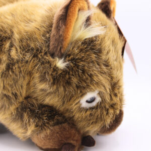 10690 Close Up of Russel the Wombat Plush Toy