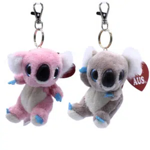 Big Eye Koala Plush Keyring