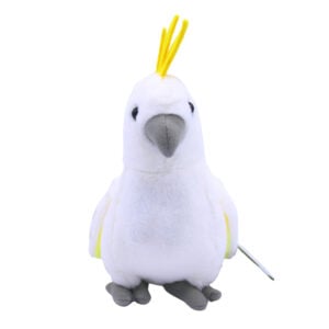 10728 Front of Squawking Cockatoo Plush Toy