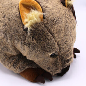 10773 10677 And 10794 Close Up of Super Soft Wombat Plush Toy