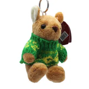 Kangaroo in Sweater Plush Bag Charm