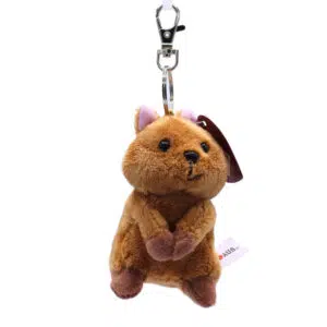 10965 Front of Quokka Plush Keyring