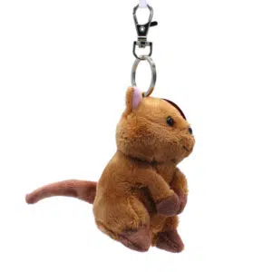 10965 Side of Quokka Plush Keyring