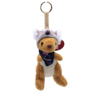 Kangaroo in Koala Hat Bag Charm