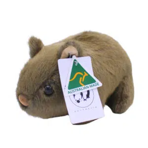 Australian Made Wombat Plush Toy 21cm