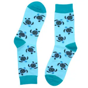 Blue Turtle Socks