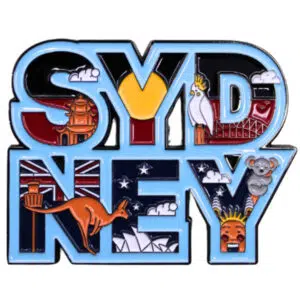 Sydney Icon Enamel Magnet