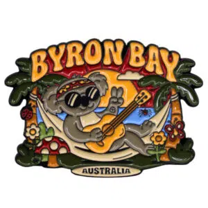 Byron Bay Hammock Enamel Magnet