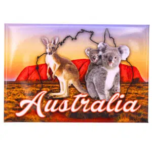 Uluru and Animals Gallery Magnet