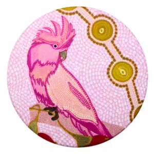 Aboriginal Spirit Being Ceramic Coaster