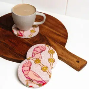 57197 Scene of Aboriginal Spirit Being Ceramic Coaster