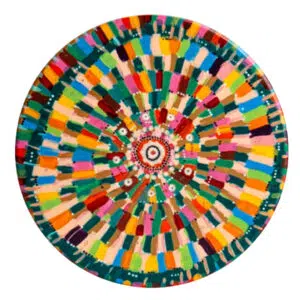 Aboriginal We Are One Ceramic Coaster