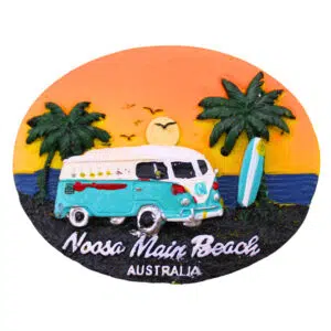 Noosa Kombi Van Resin Magnet
