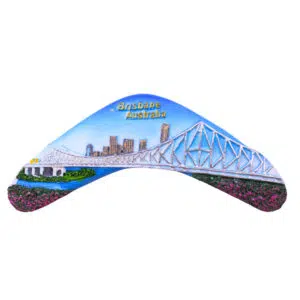 Brisbane Boomerang Resin Magnet