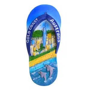 Gold Coast Thong Resin Magnet